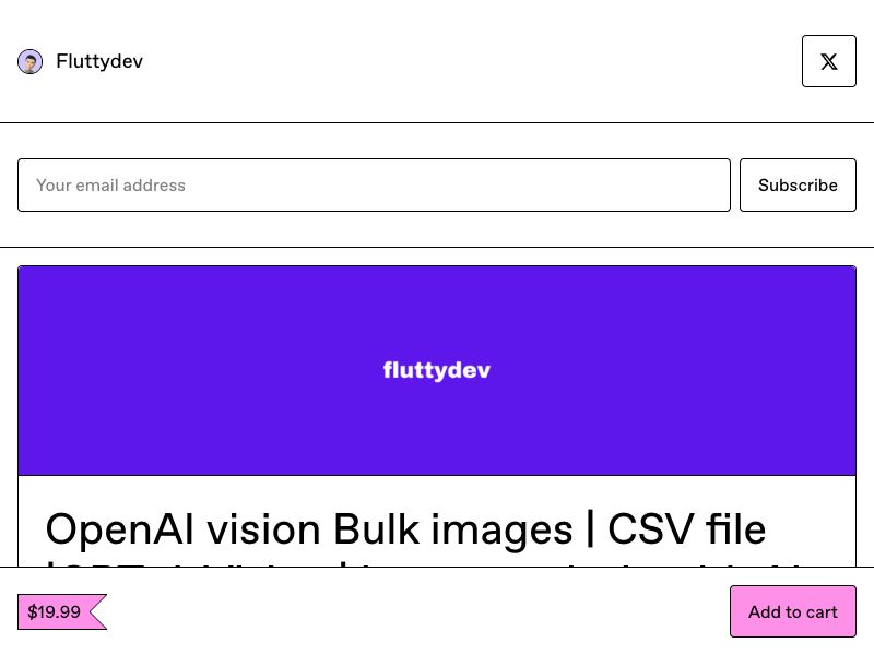 OpenAI Vision CSV Tool