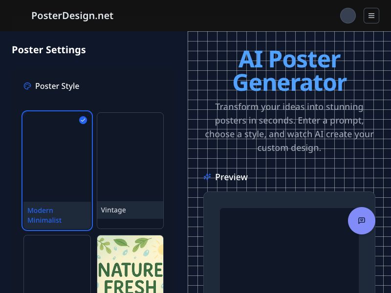 poster design