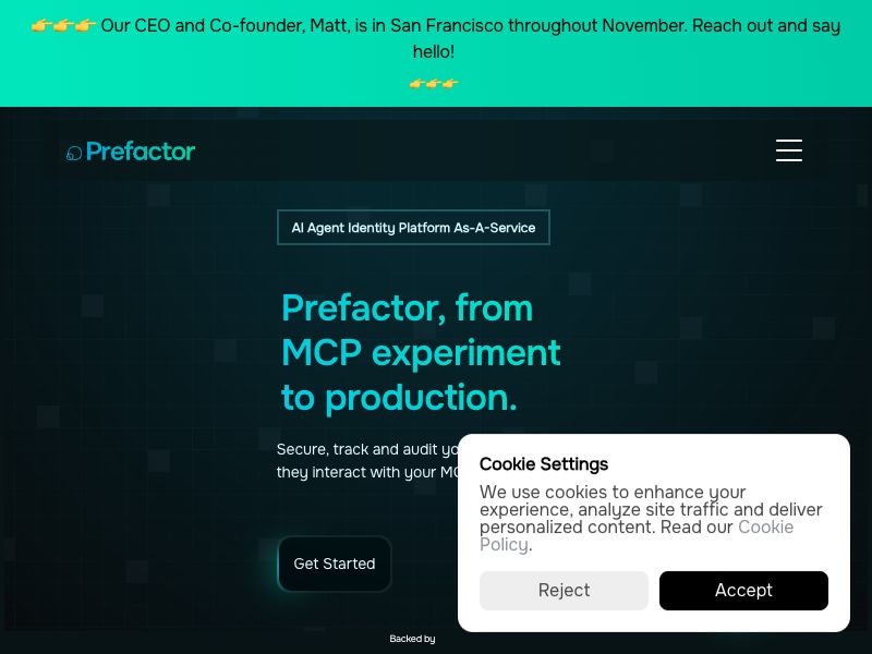 Prefactor