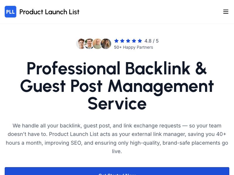 Product Launch List