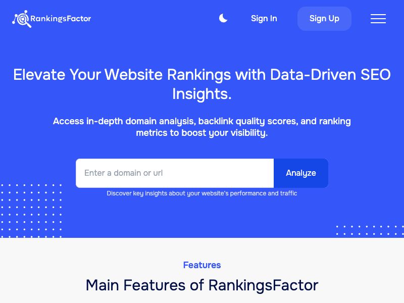 Rankings Factor