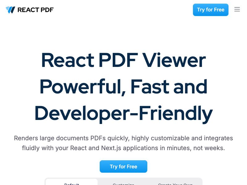 React PDF