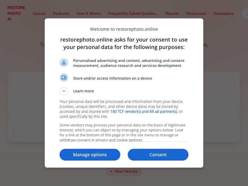 Restore Photos with AI