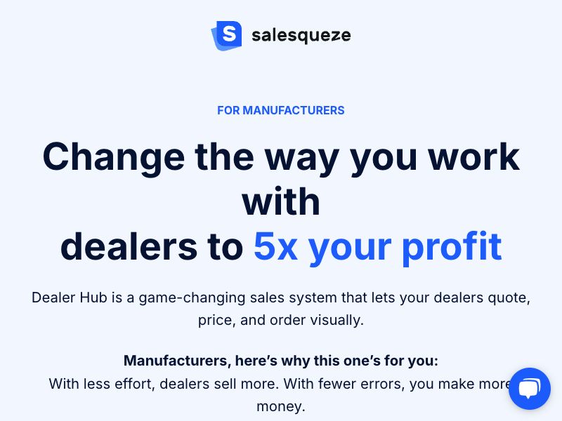 SaleSqueze Dealer Hub