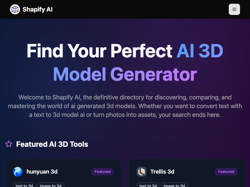Shapify AI Screenshot