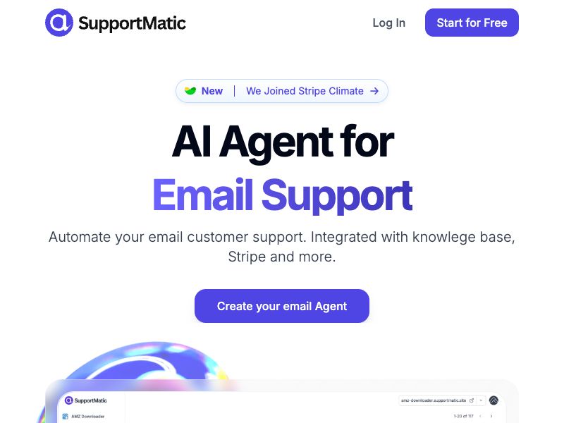 SupportMatic Screenshot
