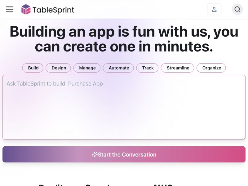 TableSprint
