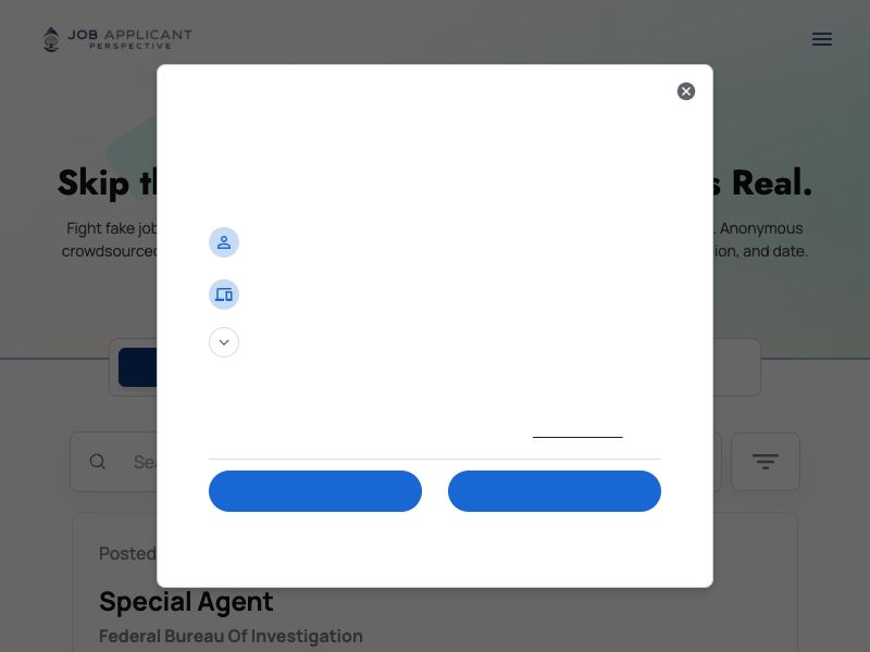 The Job Applicant Perspective