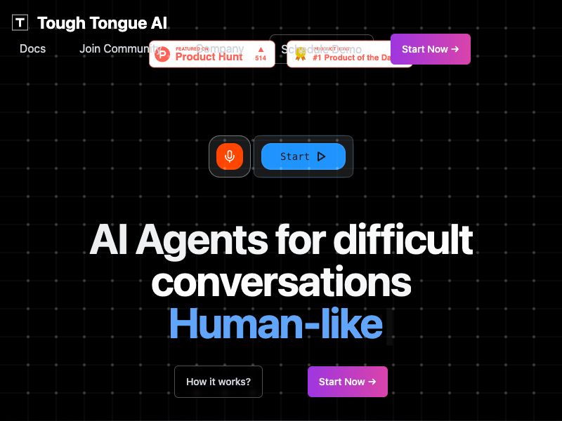 Tough Tongue AI Screenshot