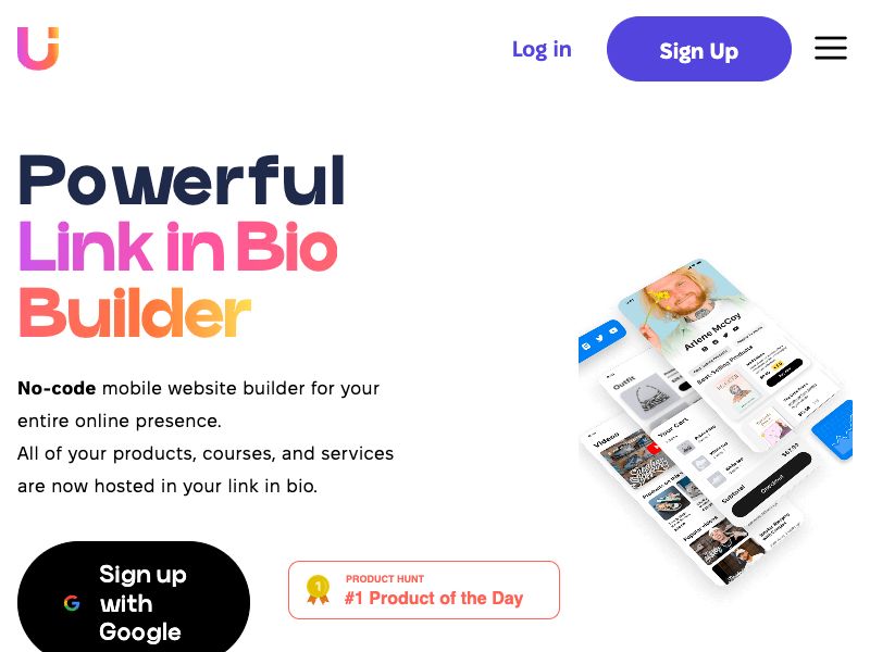 UniLink | Link in Bio Website Builder