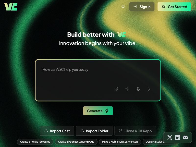 VIBES CODED Screenshot