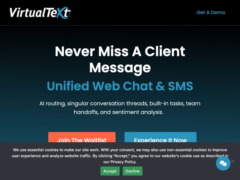 VirtualText Messaging Pilot