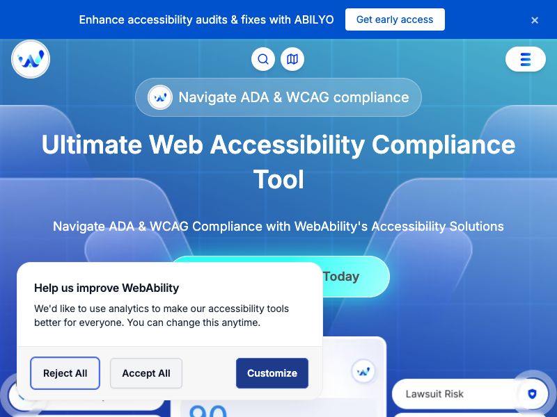 Web Accessibility Widget by WebAbility