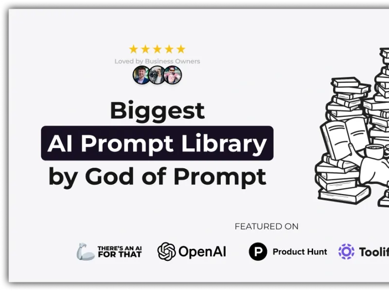 AI Prompt Library Screenshot