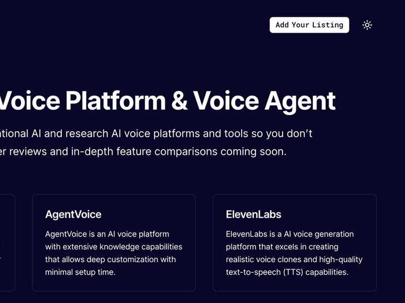 All AI Voices Screenshot