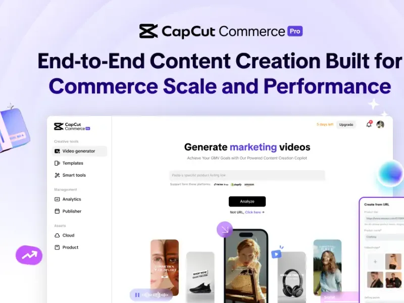 CapCut Commerce Pro Screenshot