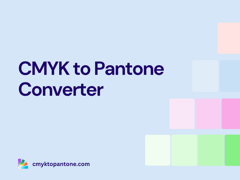 CMYK to Pantone Converter Screenshot