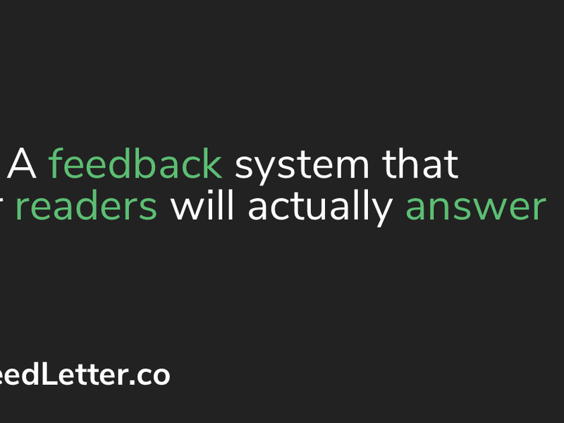 FeedLetter Screenshot