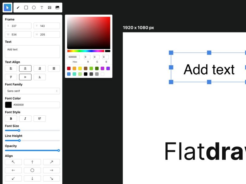 Flatdraw Screenshot