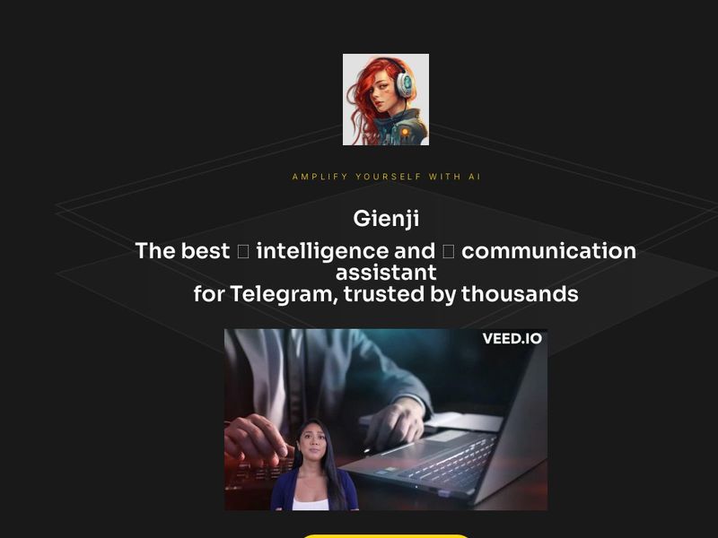 Gienji Telegram Bot Screenshot