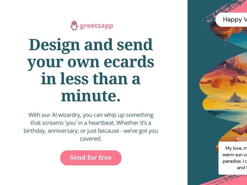 greetsapp Screenshot