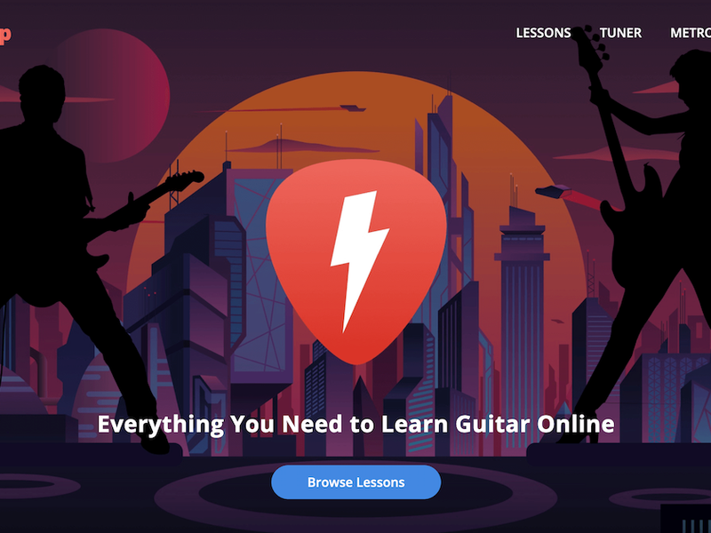 GuitarApp Screenshot