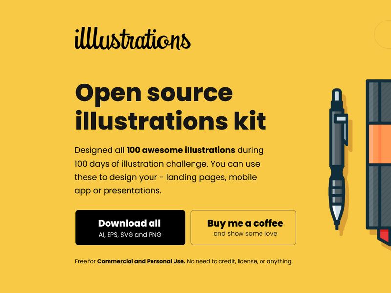 Illlustrations Screenshot