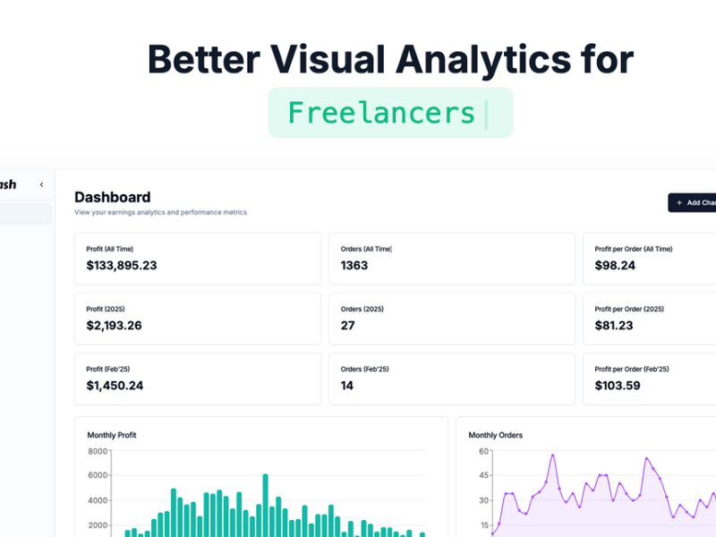 Indiedash – Track Your Freelance Success