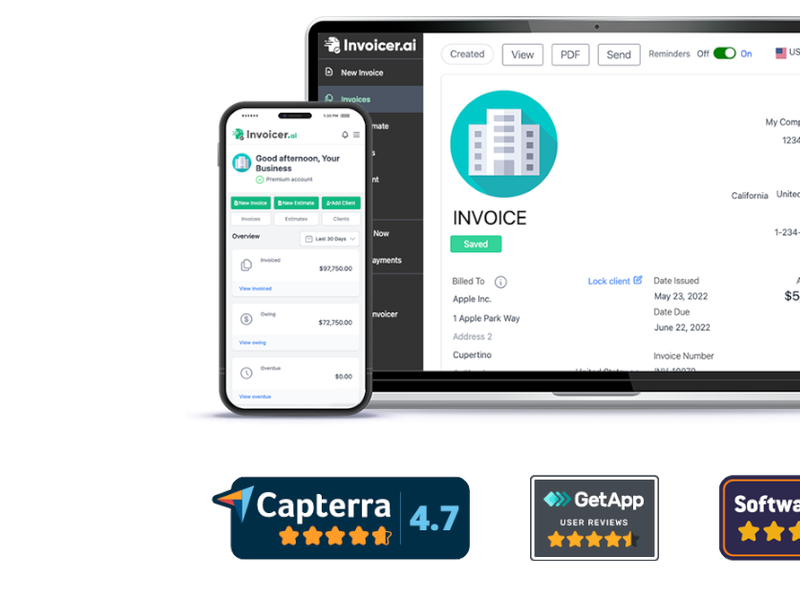 Invoicer.ai Screenshot