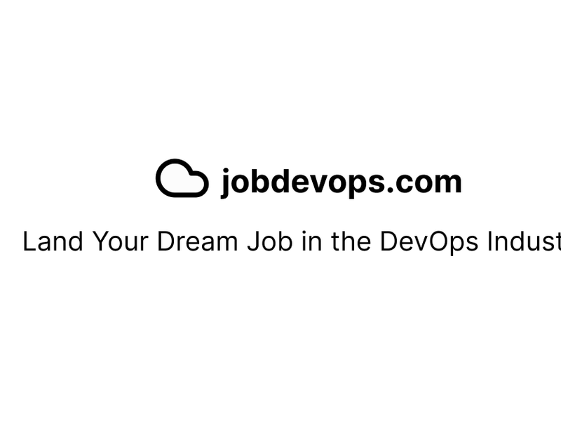 JobDevOps Screenshot
