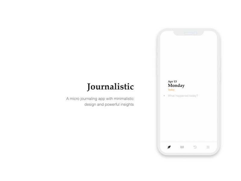 Journalistic Screenshot