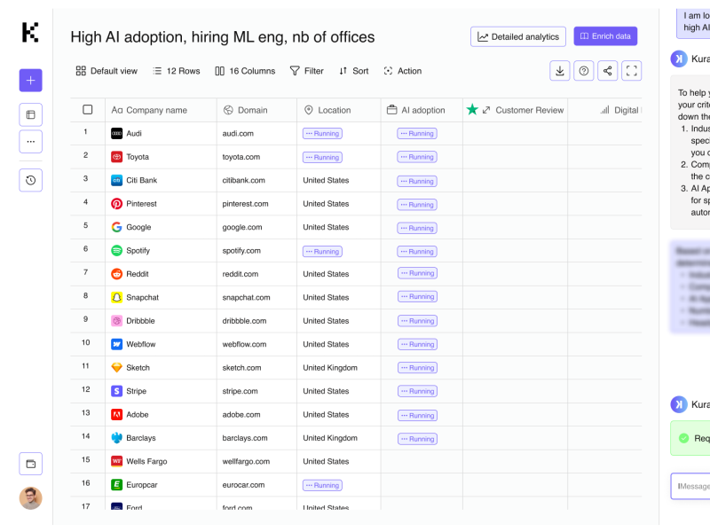 Kuration AI Screenshot
