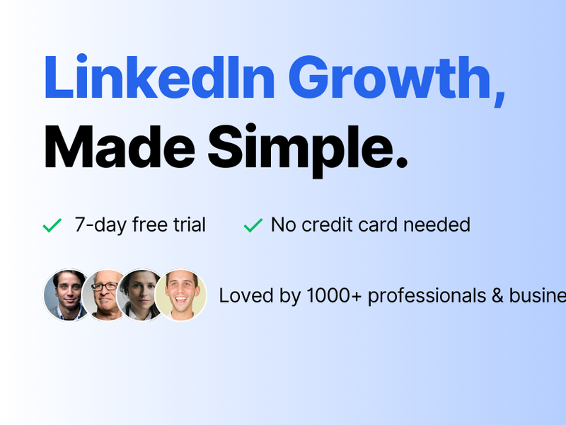 LinkedIn Profile Pic Frame Generator Screenshot