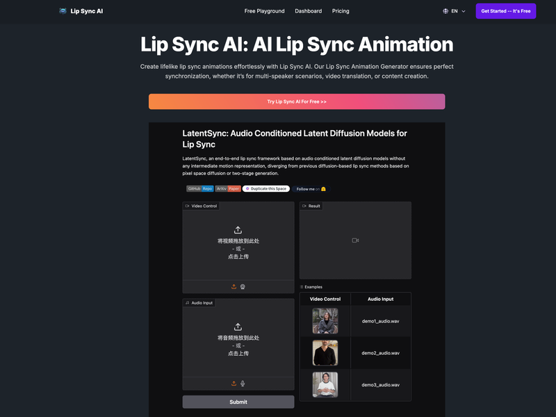 Lip Sync AI