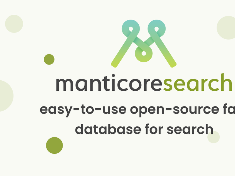 Manticore Search Screenshot