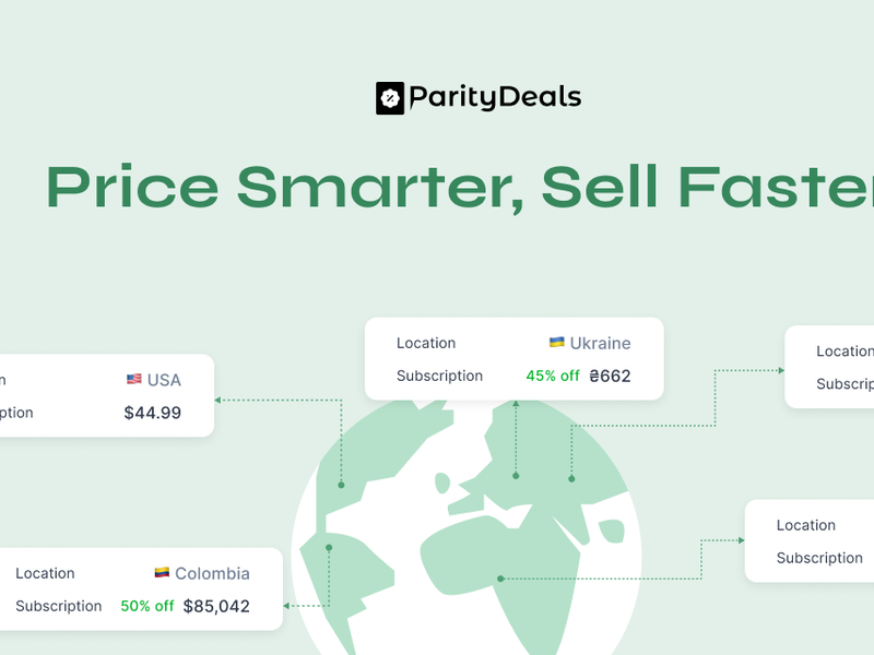 ParityDeals Screenshot
