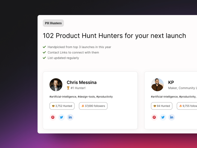 PH Hunters Screenshot