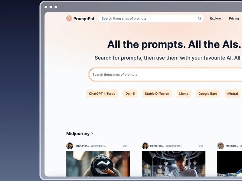PromptPal Screenshot