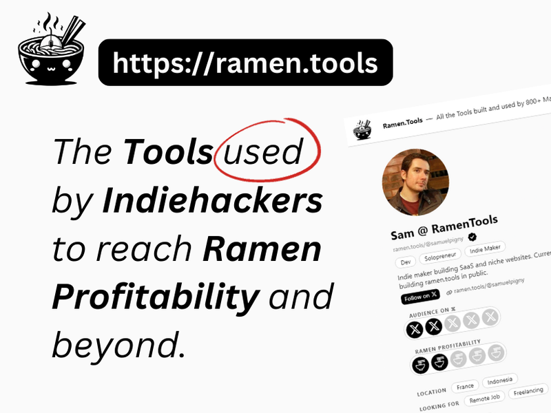 Ramen Tools Screenshot