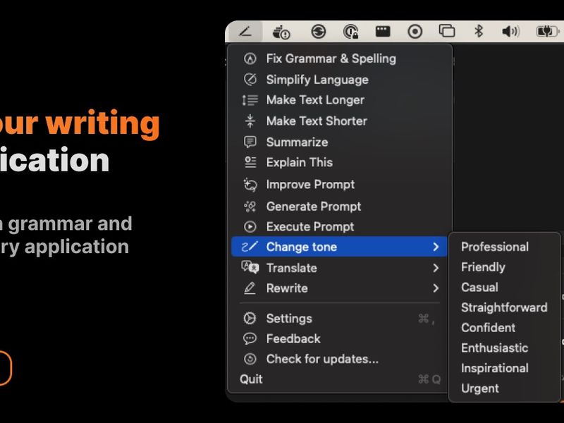 RewriteBar Screenshot