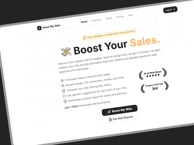 Roast My Web
