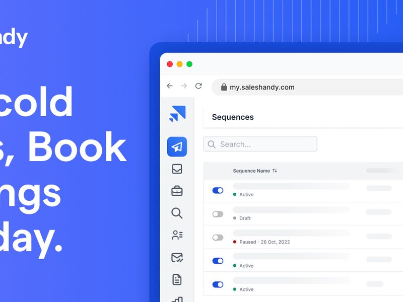 Saleshandy Screenshot