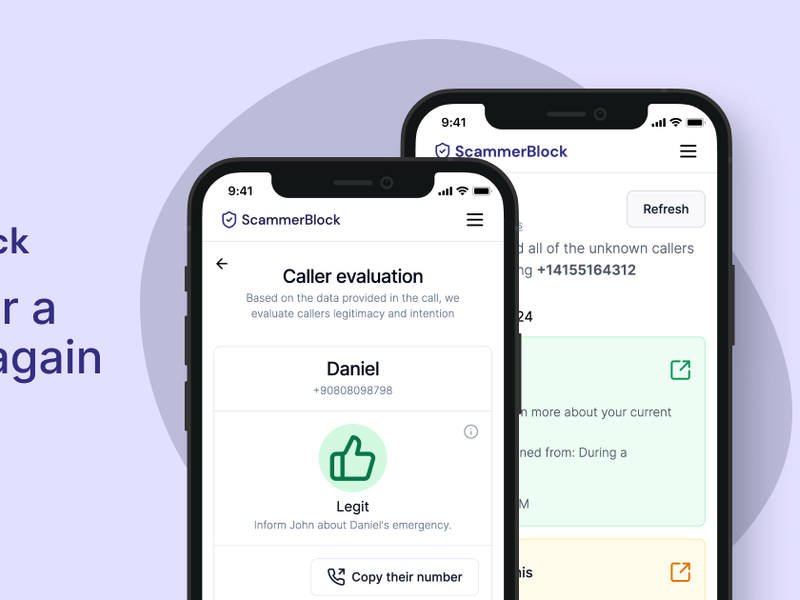 ScammerBlock Screenshot