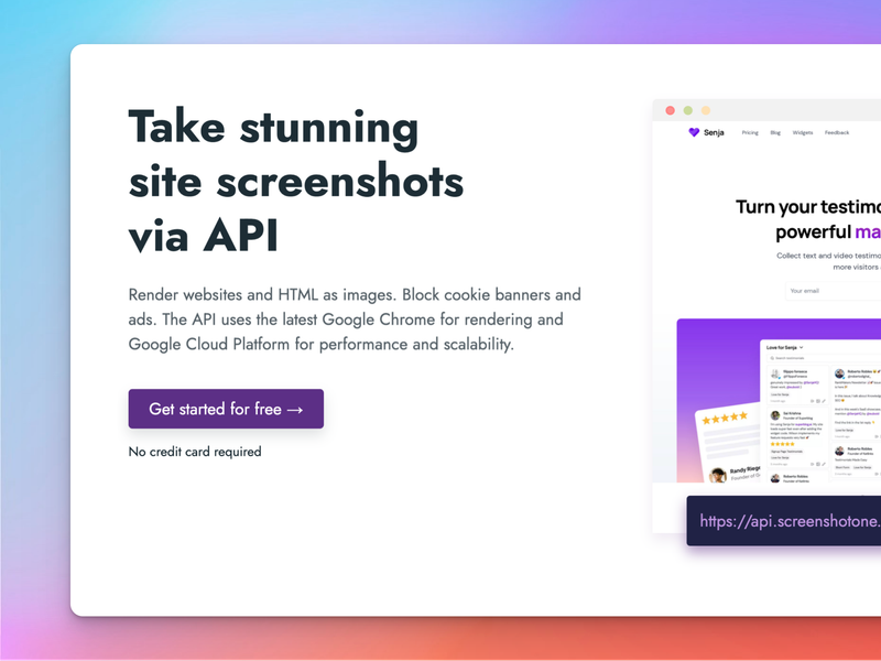 Screenshot One Screenshot