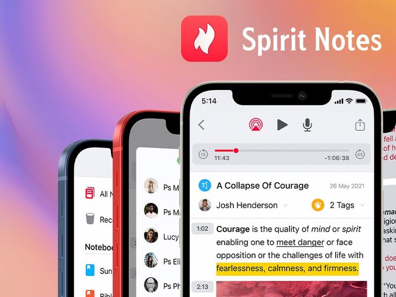 Spirit Notes Screenshot