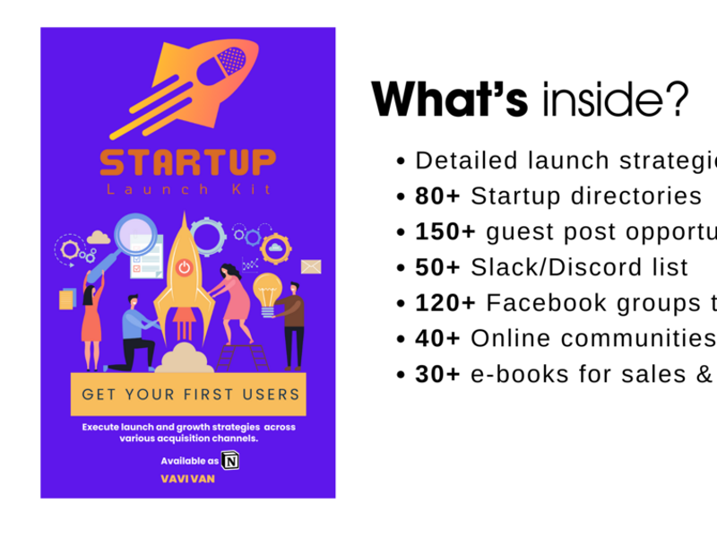 Startup Launch Kit Screenshot