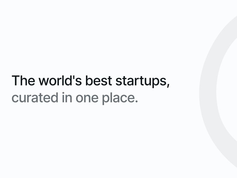 Startups Gallery Screenshot