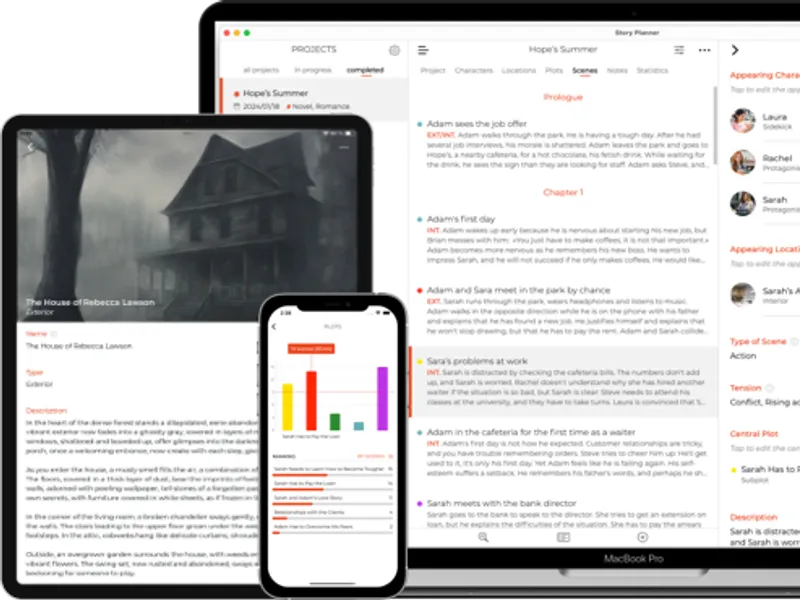 Story Planner for Writers