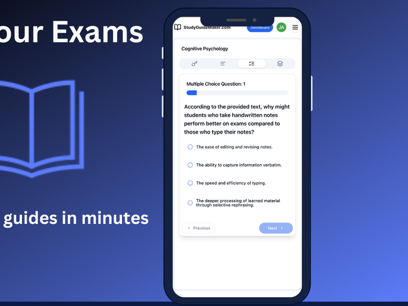 Study. Guide Maker Screenshot