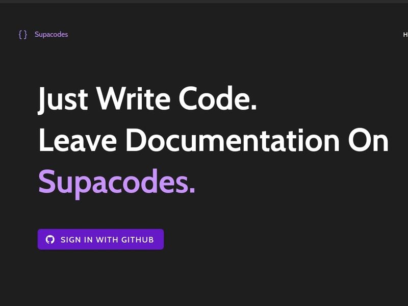 Supacodes Screenshot